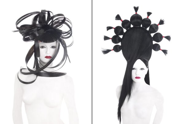 Авангардный стиль прически