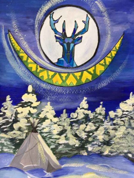 Рисунки 90-летию Ямало-Ненецкого автономного округа