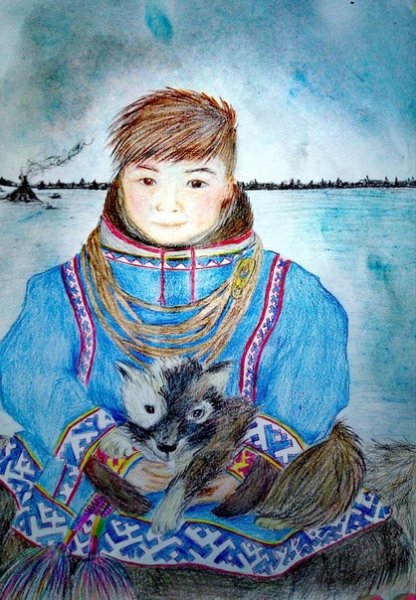 Ямал рисунки детей