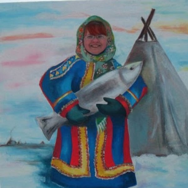 Рисунки на тему Ямал