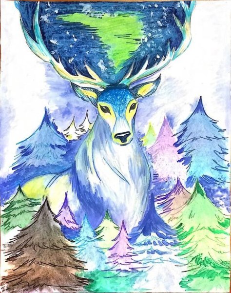 Югра рисунки