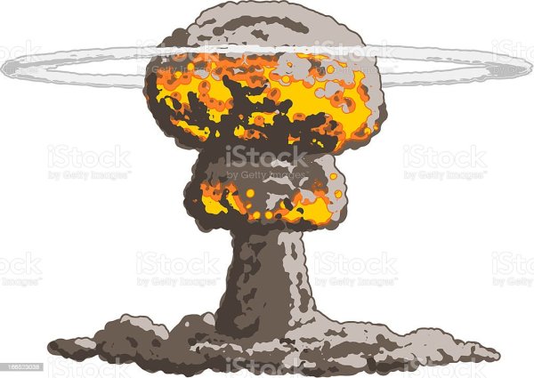 Ядерная бомба мультяшная