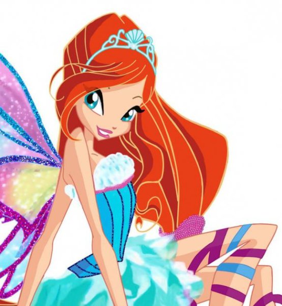 Нарисовать Винкс Блум