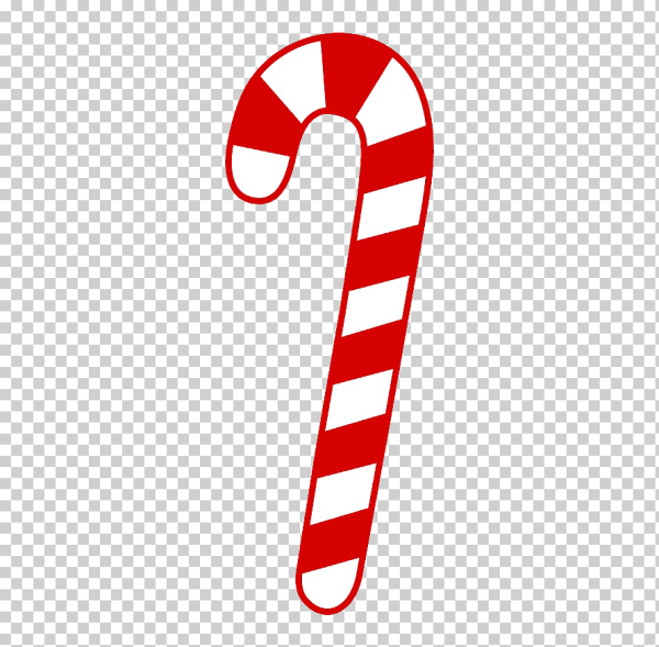 Карамельная трость вектор