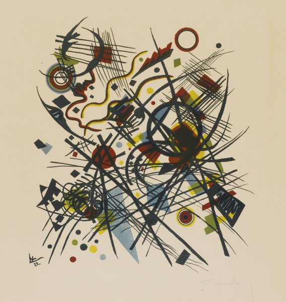 Суматоха рисунок абстракция