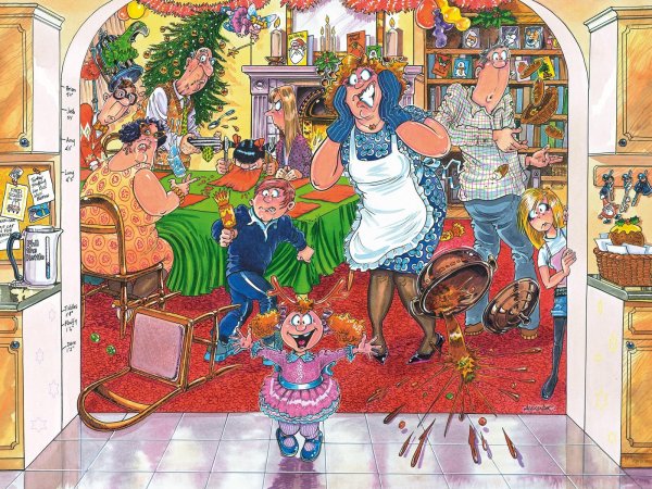 Суета иллюстрация