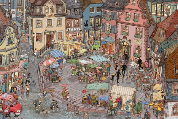 Виммельбух доро Гебель и Петер Кнорр