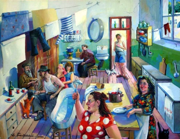 Коммунальная квартира живопись