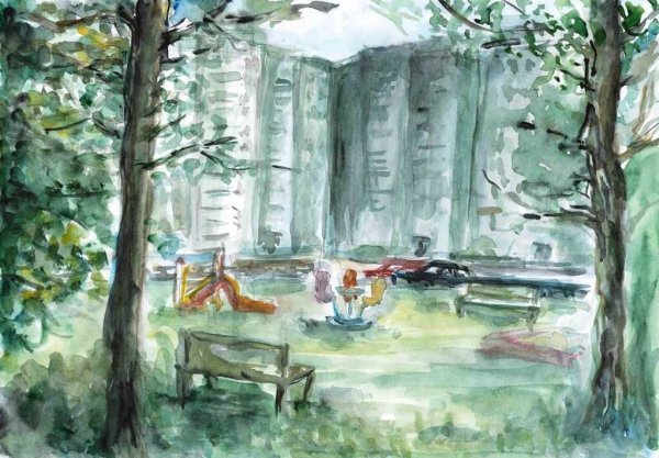 Сосновый Бор рисунок