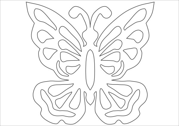 Трафареты для вырезания для детей