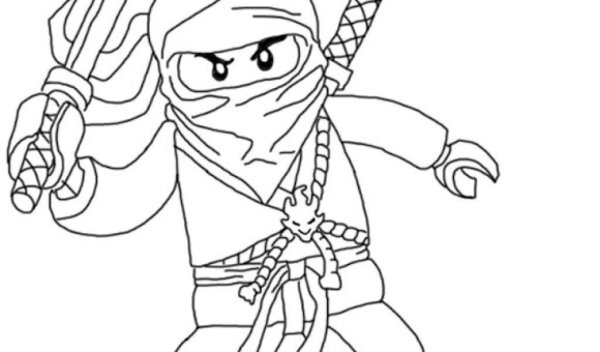 Раскраска Ниндзяго Джей Кружитцу