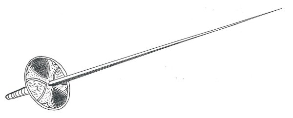 Шпага нарисовать