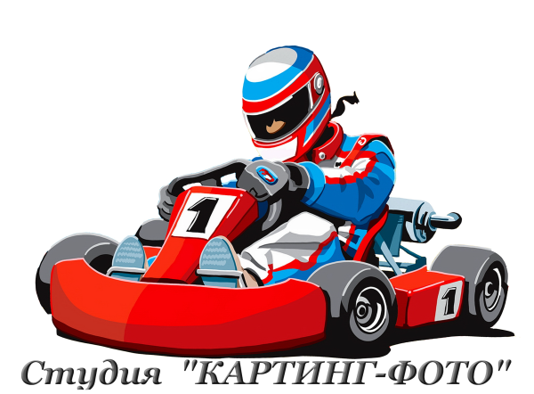 Картингист сбоку вектор картинг