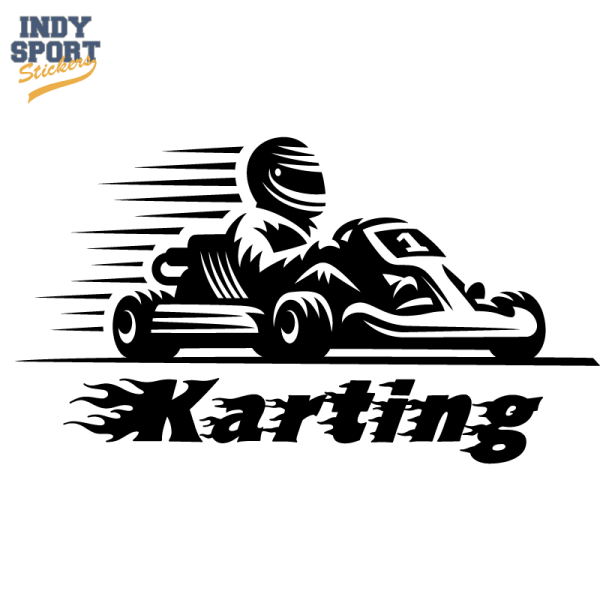 Картинг силуэт