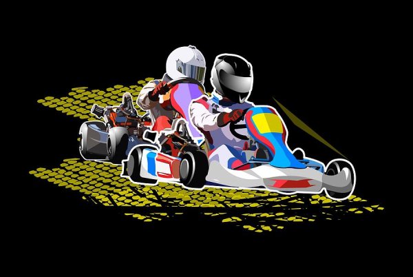 Картинг баннер