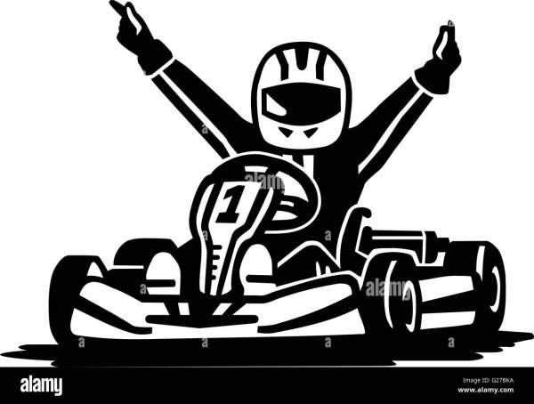 Векторная Графика картинг машина