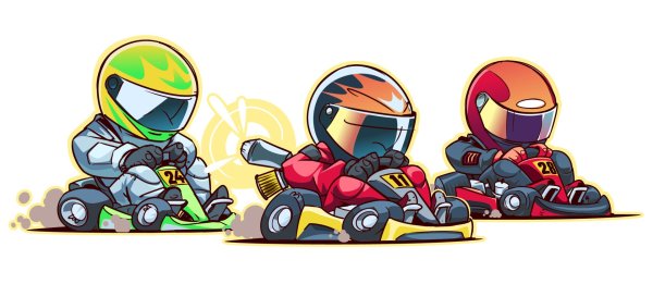 Картинг мультяшный