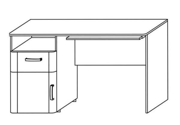 Детский письменный стол Cilek Pirate (20.13.1103.00)