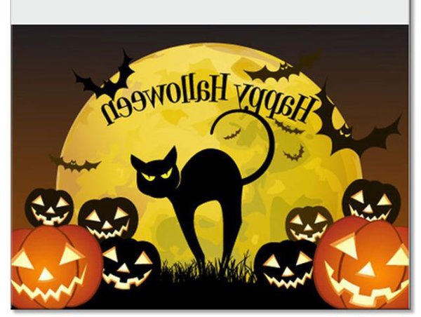 Открытка на Хэллоуин