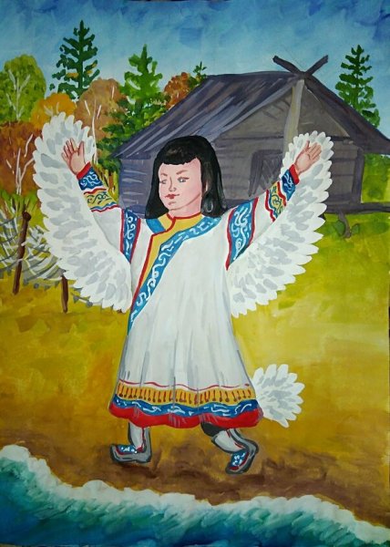 Нанайская кукла Айога