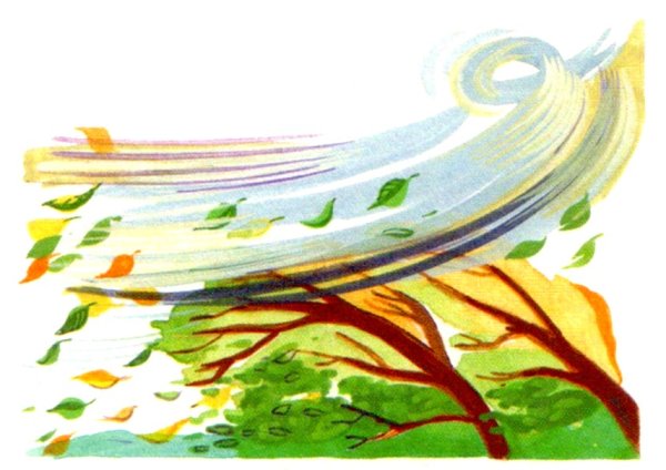 Ветер рисунок