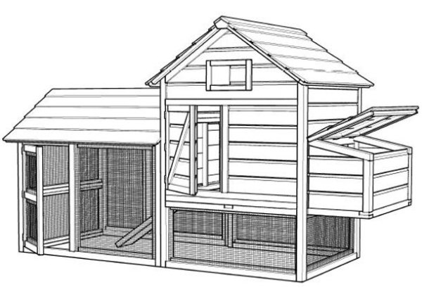 Курятник для детей