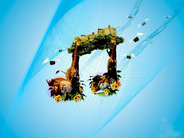 Креативный рабочий стол