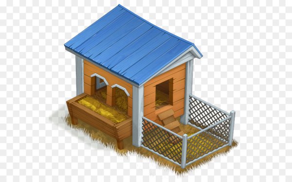 Курятник мультяшный