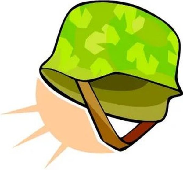 Каска Военная мультяшная