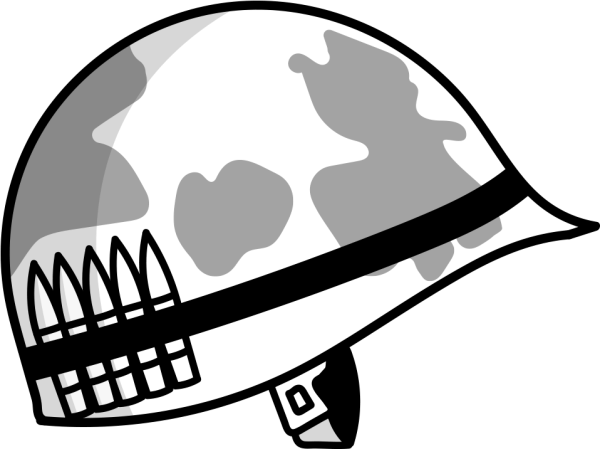 Немецкая каска рисунок