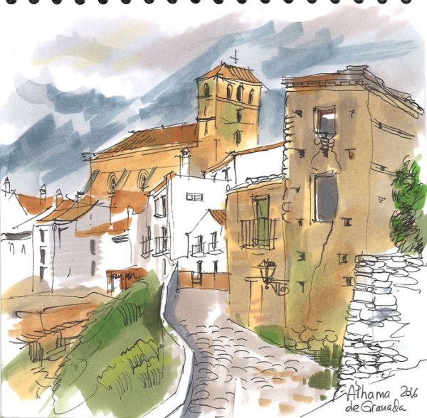 Испания рисунок