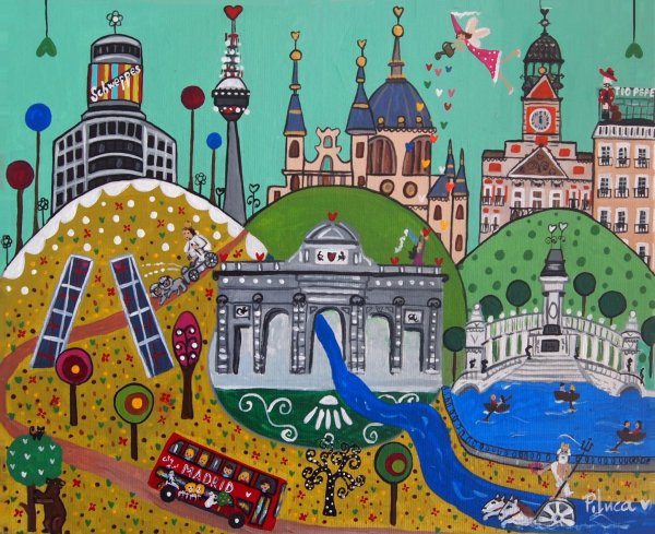 Мадрид рисунок