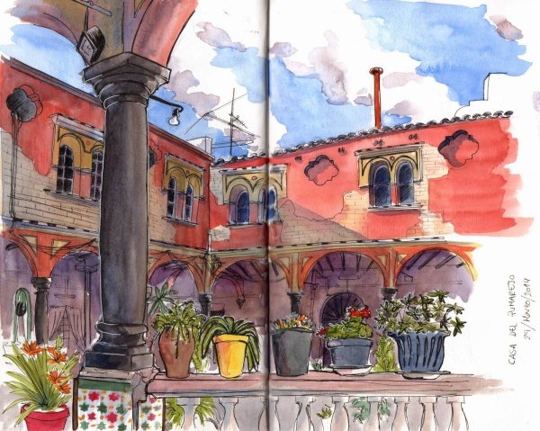 Скетчинг Испания