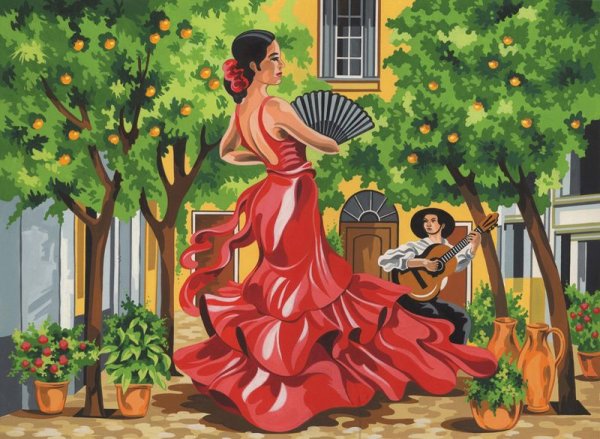 Испанский танец картина