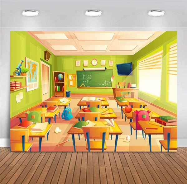 Учебный класс с детьми