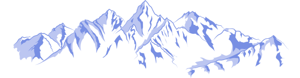 Кавказский хребет вектор