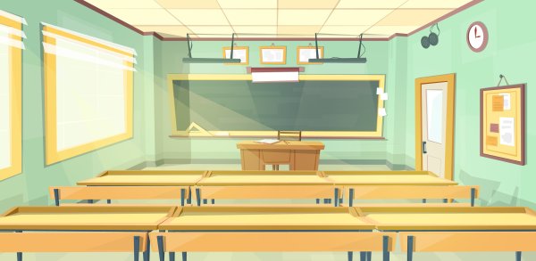 Фон класса мультяшный