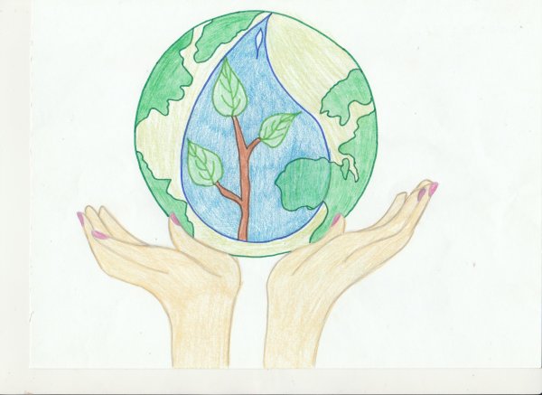Рисунок на тему земля наш дом