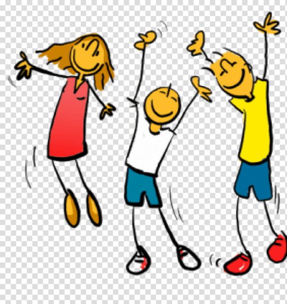 Дети и вожатые рисунок