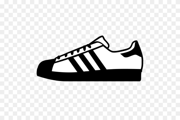 Кроссовок адидас вектор