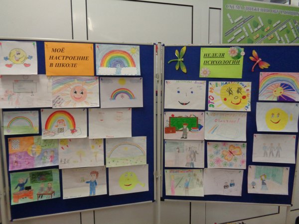 Радуга настроения неделя психологии в детском саду