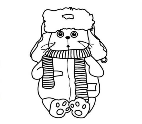 Басик игрушка раскраска