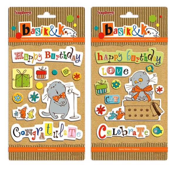 Наклейки Басика