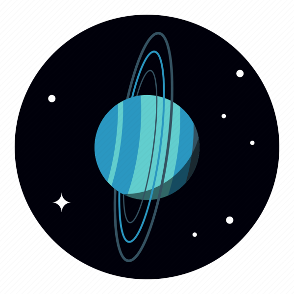 Нарисовать планету Уран