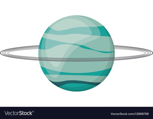 Планета Уран мультяшная