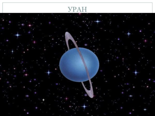 Планета Уран для детей