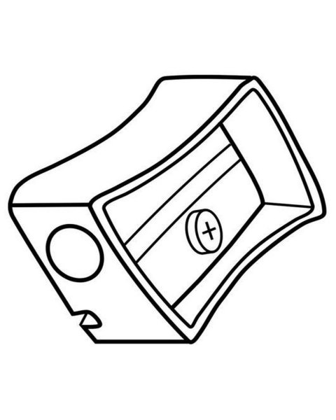 Точилка раскраска