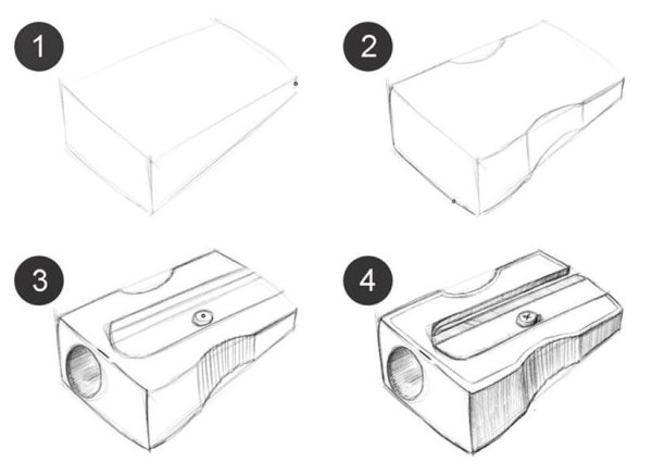 Точилка для карандашей рисунок