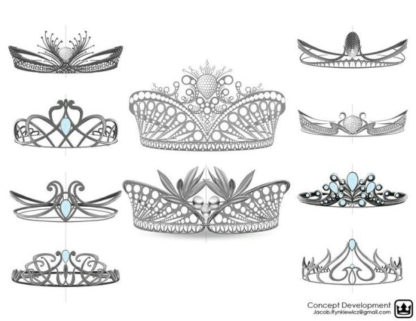 Диадема тату