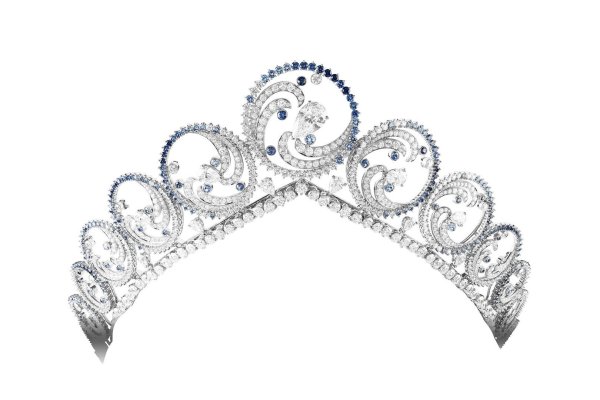 Диадемы для волос на прозрачном фоне